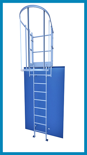 échelle à crinoline aluminium 2500 tarif