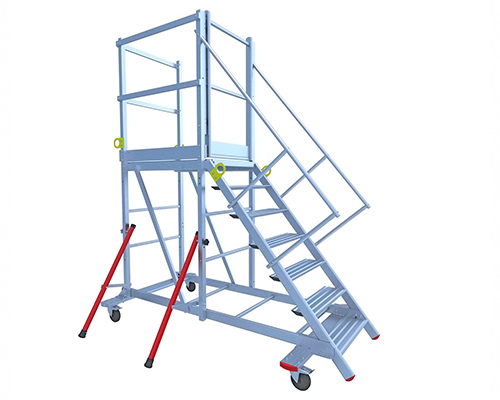 quai de chargement mobile classic aluminium 1m 