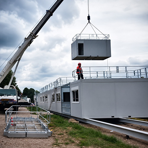 mise en sécurité module de chantier