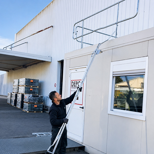 mise en sécurité garde corps