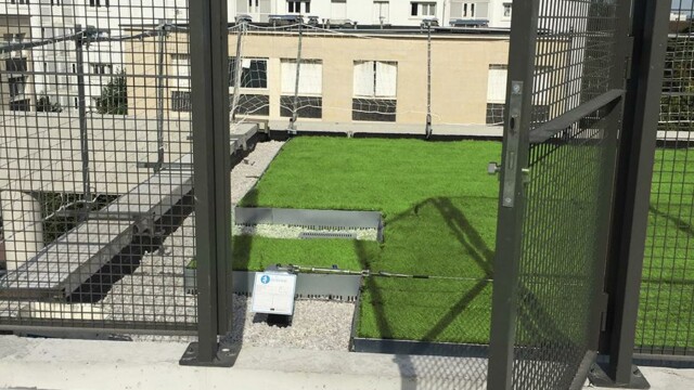 Accès ouvert sur la ligne de vie