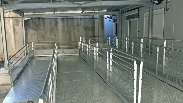 nettoyage de la rampe