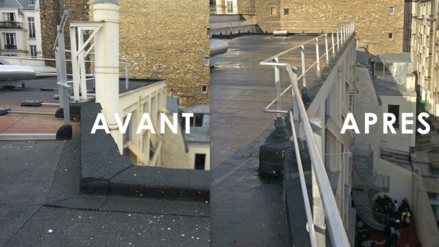 Anciens et nouveaux garde-corps